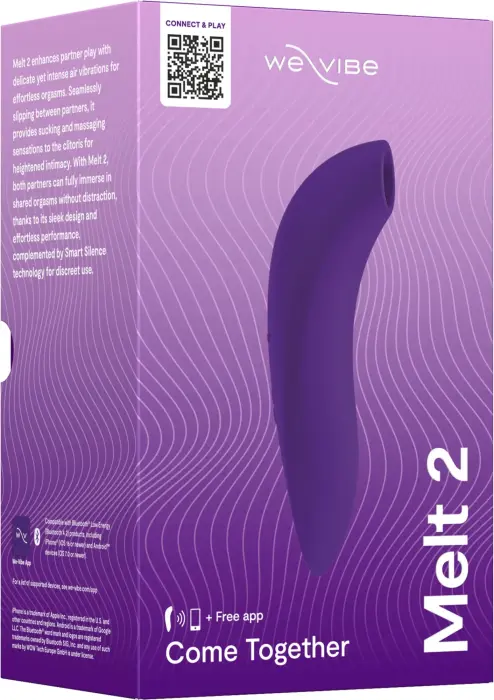 We-Vibe Melt 2 Air Pulse Stimulator – Purple Photo