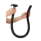 Anālais Čūskas Dildo – 100 cm (39″) – Melns — Foto 3