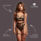 Lola rihmakestega komplekt – must – Üks suurus — Foto 4