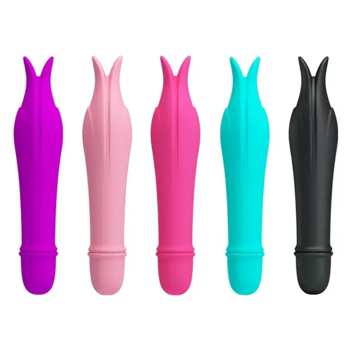 PRETTY LOVE Super Power Mini Vibrator Set – 9 cm (3.5″) – Multicolored