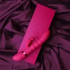 VIVE Sora Up & Down 3-Ring truša vibrators – rozā — Foto 6