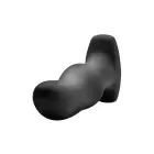 Model M Curved Rimming Plug – 18 cm (7″) – Black — Photo 3