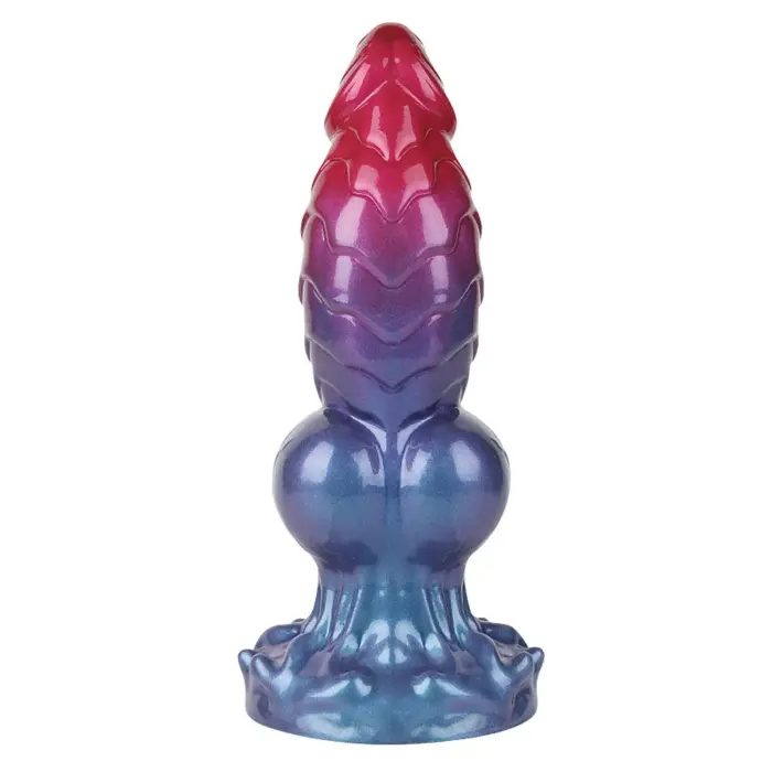 Power Monsters Eldritch Sentinel Rippled Monster Dildo – 24 cm (9.5″) – Multicolored Photo