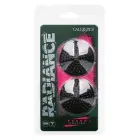 Radiance Round Gem Nipple Pasties – Black — Photo 3