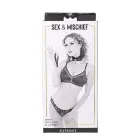 Sportsheets Brat Collar & Leash Set with Rose Gold Chain – Adjustable — Photo 3