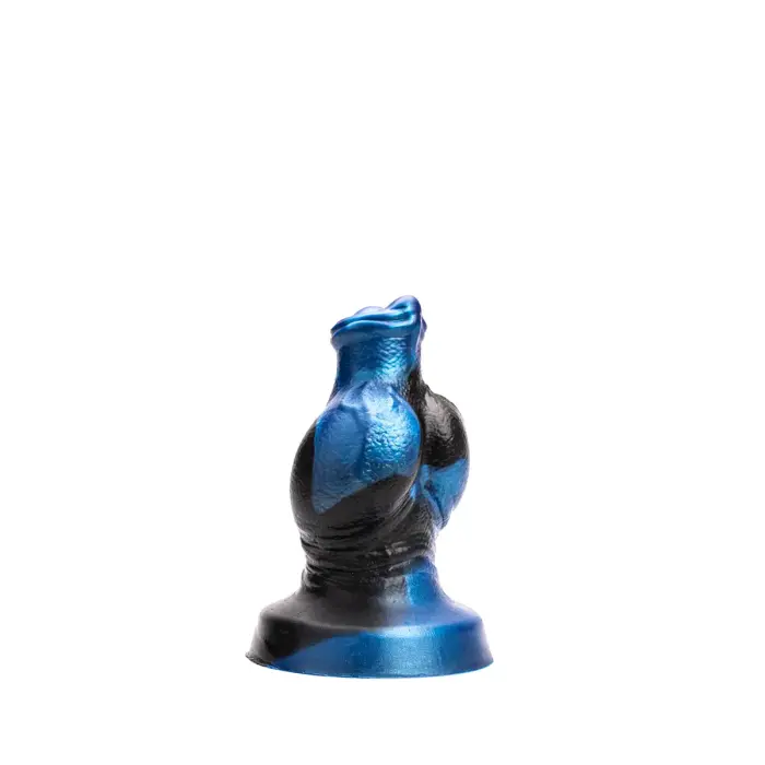 Kiotos Revolt Blue Wave 03 Large – silikoninis dildo – 15,5 cm