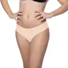 Bye Bra Invisible stringų rinkinys – kūno spalvos ir juodi – L — Nuotrauka 2