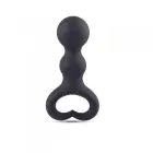 Plug-Plug Anale Heart-shaped Anal Plug with Suction Cup – 10 cm (3.9″) – Red — Photo 1