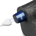 Real Softee uzlādējams vibrējošs dildo – 25.5 cm (10″) – Melns Foto 12