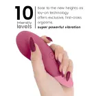 Womanizer Vibe Lay-On UltraWave Silent Model клиторальный стимулятор – 17.1 см (6.7″) – розовый — Фото 4