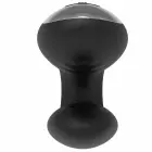BRILLY GLAM We Love Partner System двойной вибратор – 20 см (7.9″) – черный — Фото 3