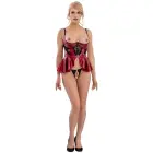 Abierta Fina Hebe Lingerie Set – Red – 85C/XL — Photo 3