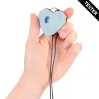 Вибратор в форме сердца Luvie AirTap – синий — Фото 5