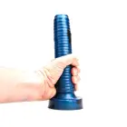 Kiotos Revolt Blue Wave 21 – silikona dildo – 25,5 cm — Foto 4
