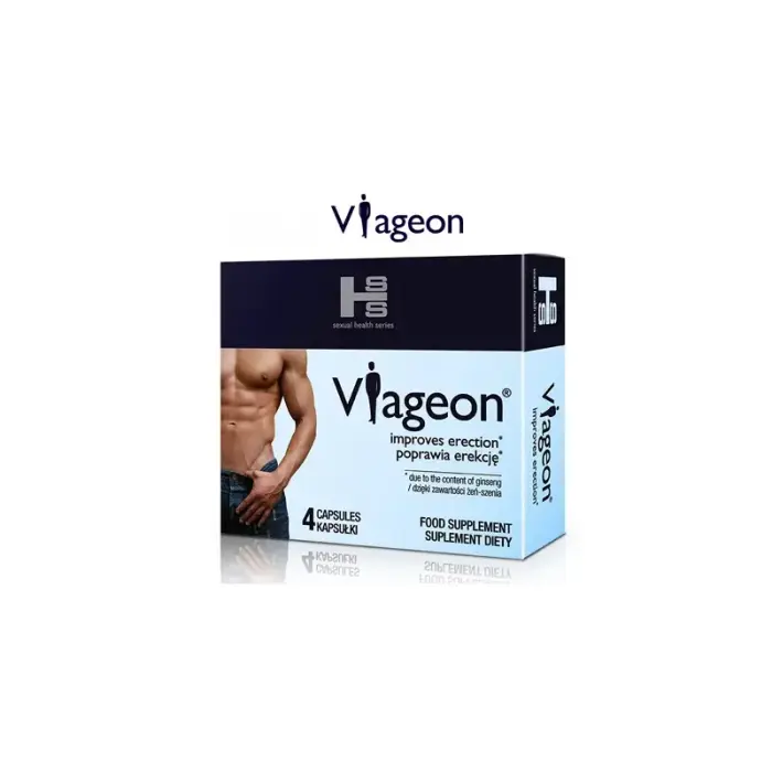 SHS Viageon 4 капсулы – Улучшенная поддержка мужской жизнеспособности и работоспособности