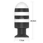 X-Missioner Butt Plug – 19 cm (7.5″) – Clear — Photo 2