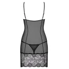 Obsessive Alluria Lace Chemise with Thong – L/XL — Photo 6