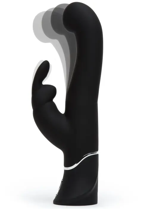 G-Spot Rabbit Thrusting Vibrator – Black