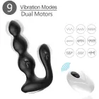Remote Silicone Anal Beads – Black Photo