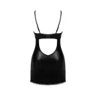 Obsessive Norides платье XL/2XL – элегантное чёрное кружевное с блестящей отделкой — Фото 4