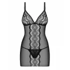 Lucita сорочка и стринги комплект – чёрный – L/XL Фото num