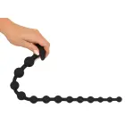 Black Velvets anālās bumbiņas – 50 cm – Black Foto 7