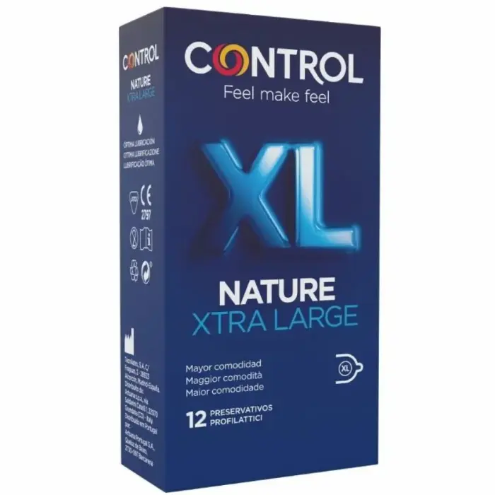 CONTROL Adapta Nature XL condoms – 12 pcs