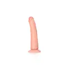 Slim reālistisks dildo ar piesūcekni – 15.5 cm (6″) – miesas krāsa — Foto 3