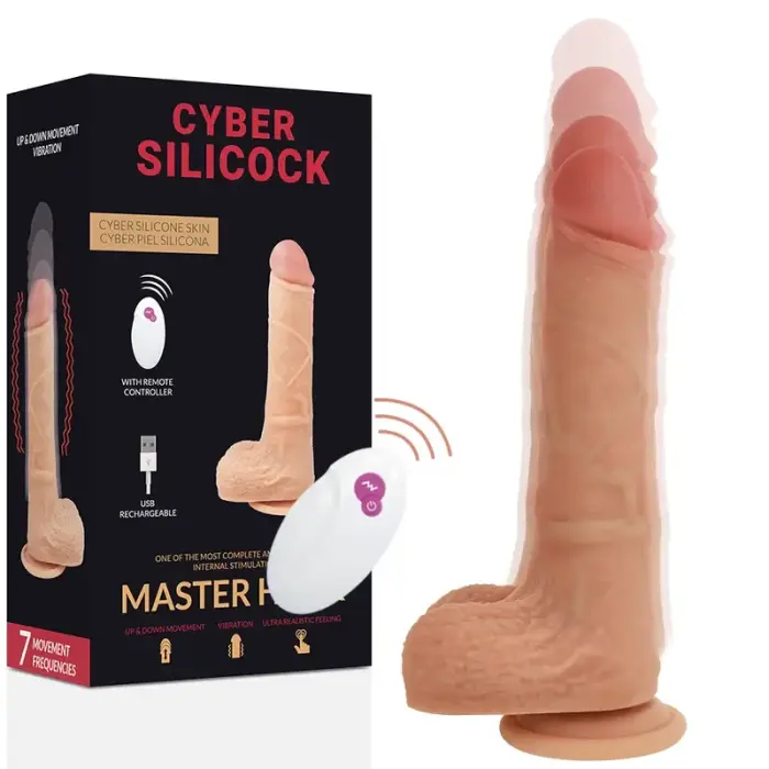 CYBER Master HUCK вибратор с функцией толчков – 20.9 см (8.25″)