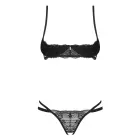Obsessive Nutris pitsist pesukomplekt – must – XL/XXL — Foto 4