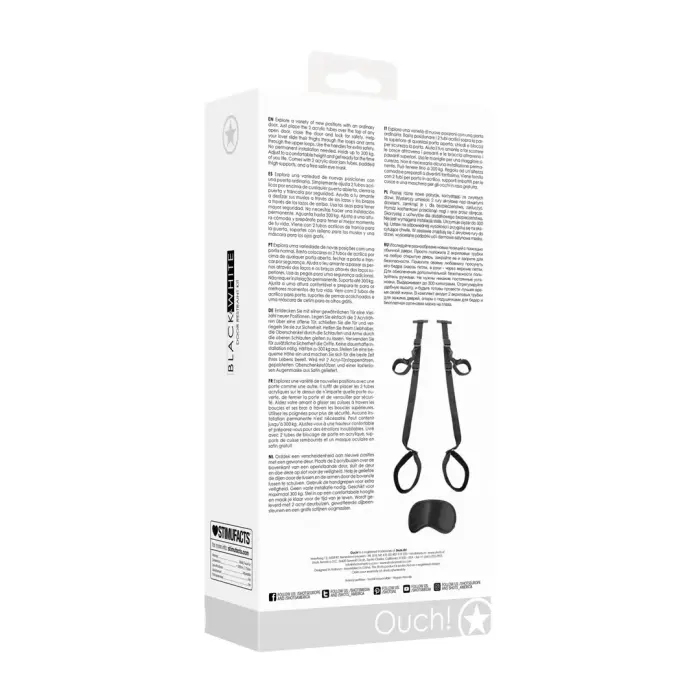 Durvju šūpoles – melnas Foto 2