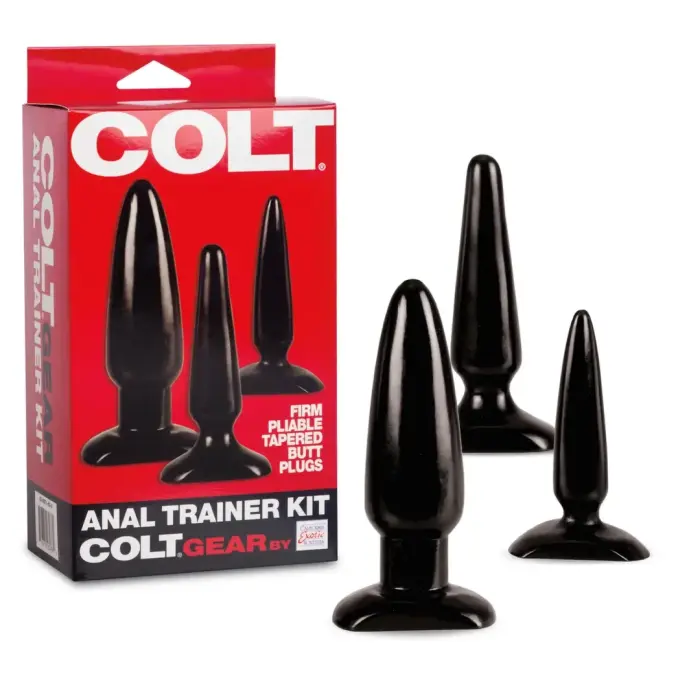 CalExotics Colt набор для анальных тренировок из 3 частей – Черный