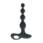 LEVELZ Beaded Vibrating Silicone Anal Device with Remote – Black — Photo 3