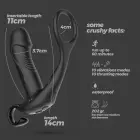 CRUSHIOUS MAGOO Prostatas masieris ar erekcijas gredzenu un tālvadības pulti – 14 cm — Foto 9