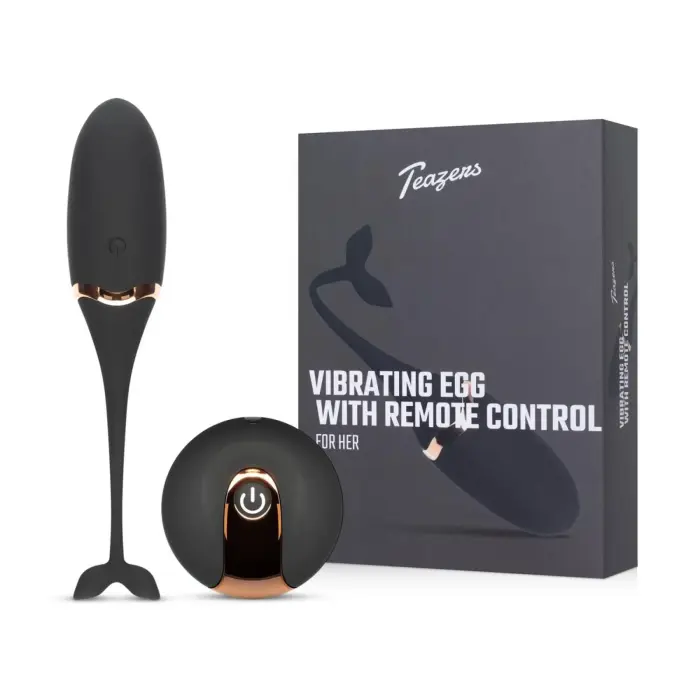 Luxurious Vibrating Egg with Remote Control – Black