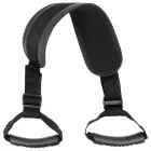 Fetish Submissive Adjustable Padded Neoprene Support Harness – Black — Photo 4
