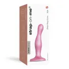 Dildo Plug Curvy Metallic Sugar Pink – S Photo
