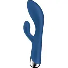 Satisfyer Spinning Rabbit 1 triušio vibratorius – 15 cm – mėlynas — Nuotrauka 6