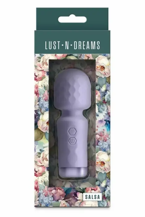 LUST-N-DREAMS Salsa – компактный вибромассажёр – лавандовый – перезаряжаемый