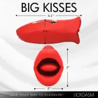 Клиторальный стимулятор Kiss and Tell – 13 см (5.1″) – красный — Фото 8