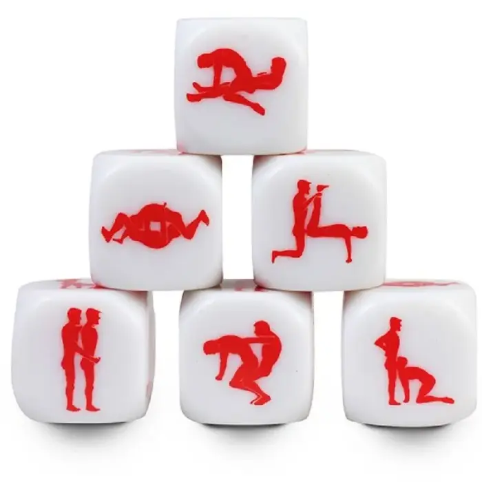 Secret Play Dice Game Kamasutra Gay 25mm – Fun Themed Dice Set