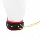 KINK Adjustable Collar with Fabric Leash – 33-48 cm x 5.7 cm – Black — Photo 5
