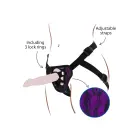 TOYJOY Get Real strap-on mežģīņu siksna – violeta — Foto 8