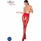 Passion TIOPEN 006 sarkanas zeķubikses 30 DEN – L — Foto 1