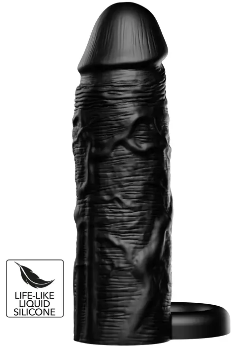 INFERNO by HIDDEN DESIRE насадка на член – 15 cm – черный