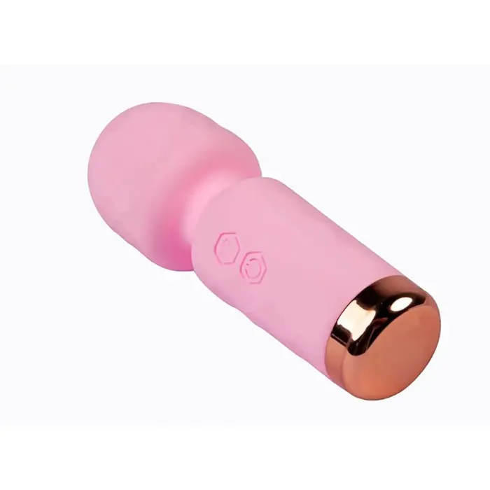 Eros mini wand masāžas vibrators – 11.5 cm (4.5″) – rozā Foto 2