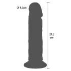 Playhouse Sliding Skin realistic vibrating dong with remote – silicone – L – skin tone — Photo 3