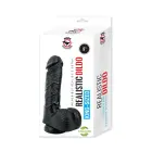 Dinoo King-Size realistlik dildo – 23 cm (9″) – Must — Foto 2