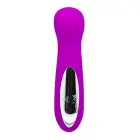 PRETTY LOVE Hiram Мини wand вибратор с 30 режимами вибрации – 10 см – фиолетовый — Фото 4