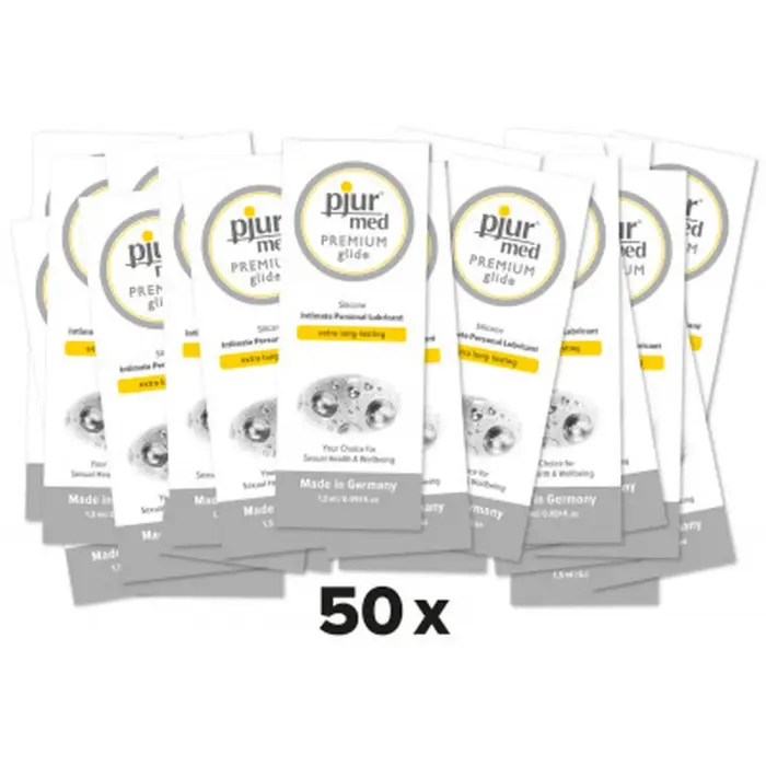 pjur med Premium Silicone-based Lubricant – 50 x 1.5 ml